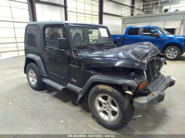 2000 JEEP WRANGLER SE VIN: 1J4FA29P3YP724264