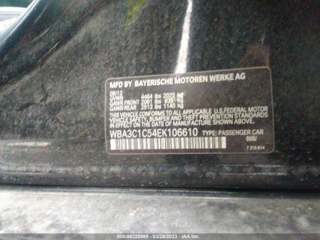 WBA3C1C54EK106610 BMW 3 Series 328i