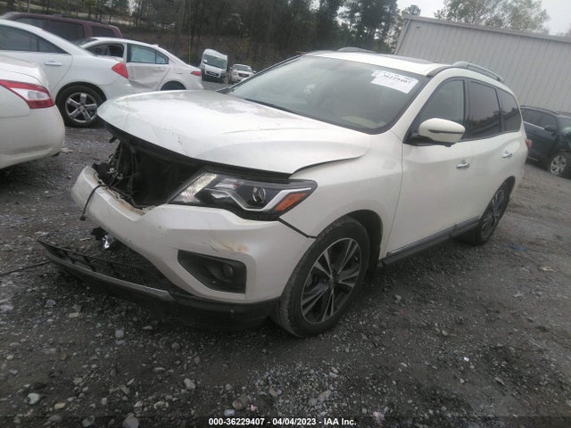2017 NISSAN PATHFINDER PLATINUM VIN: 5N1DR2MN1HC680358
