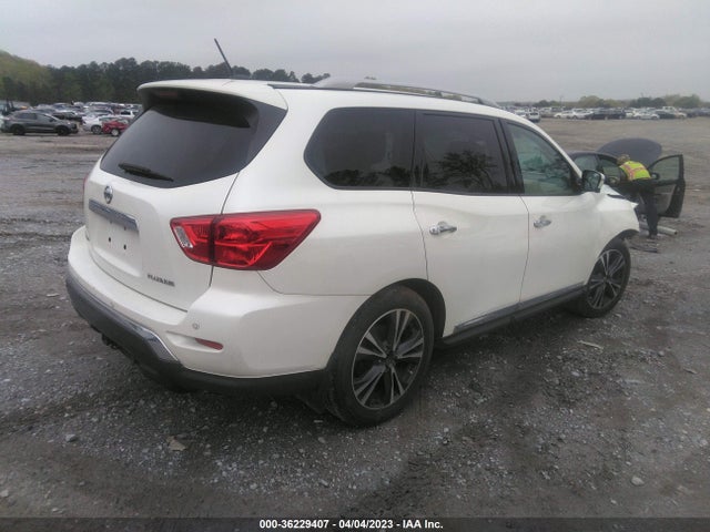 2017 NISSAN PATHFINDER PLATINUM VIN: 5N1DR2MN1HC680358
