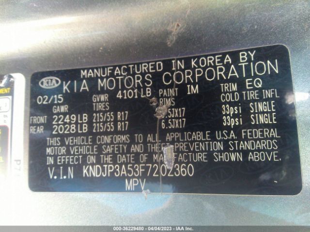 KNDJP3A53F7202360 KIA SOUL +