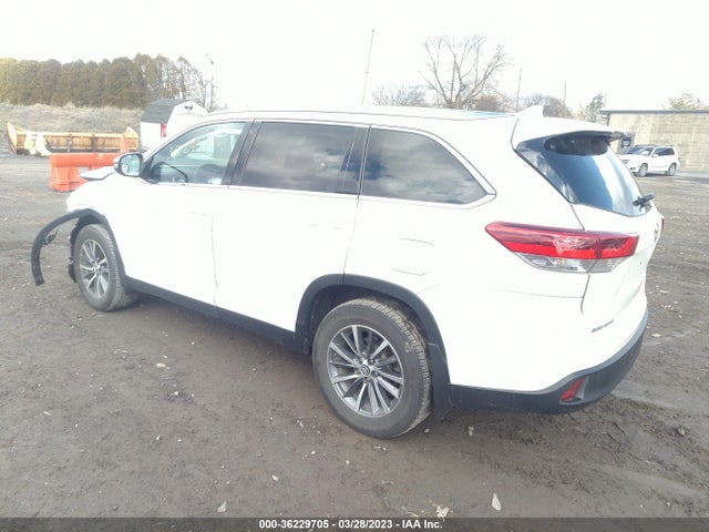 2019 TOYOTA HIGHLANDER SE/XLE VIN: 5TDJZRFH7KS599703