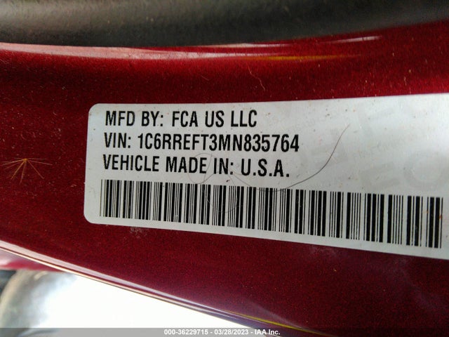 RAM 1500 Lone Star 2021 1C6RREFT3MN835764 Image 10