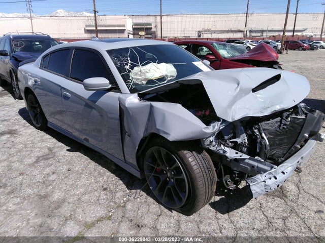 2022 DODGE CHARGER SCAT PACK VIN: 2C3CDXGJ0NH186462