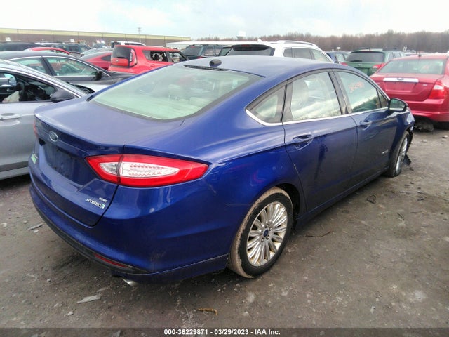 2013 FORD FUSION SE HYBRID VIN: 3FA6P0LU4DR329882