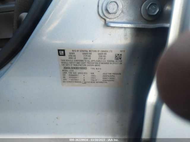 2GKALSEK8E6166903 GMC Terrain Slt