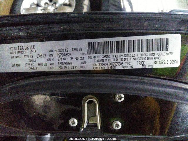 RAM 1500 Express 2017 3C6RR7KT4HG595205 Image 10