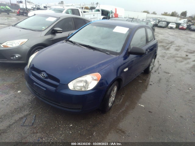 2008 HYUNDAI ACCENT GS VIN: KMHCM36C88U071306