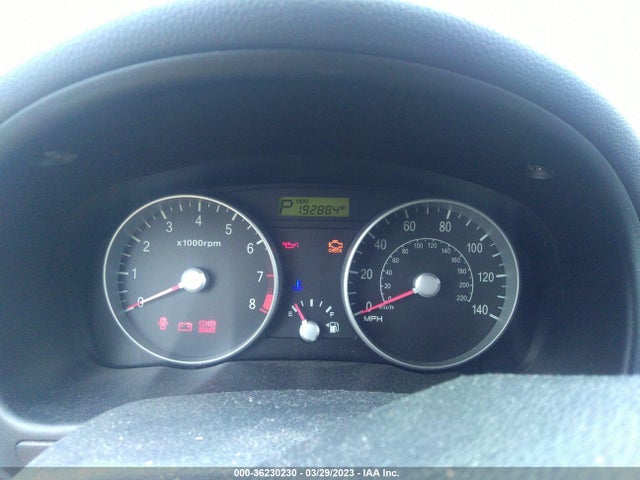 2008 HYUNDAI ACCENT GS VIN: KMHCM36C88U071306