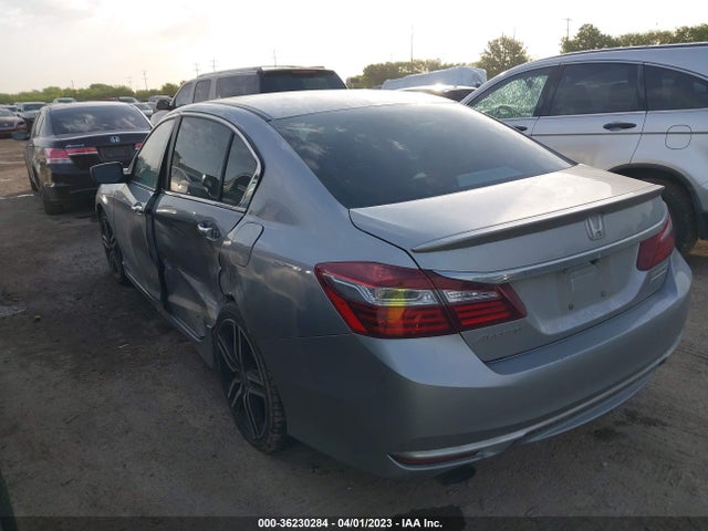 2017 HONDA ACCORD SEDAN SPORT SE VIN: 1HGCR2F18HA024181