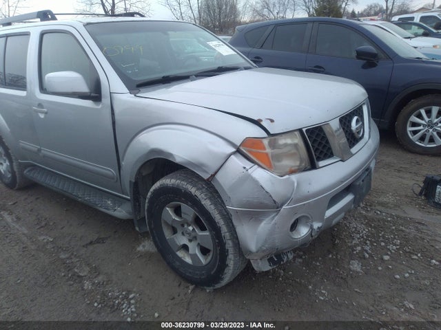2007 NISSAN PATHFINDER SE VIN: 5N1AR18W97C614848