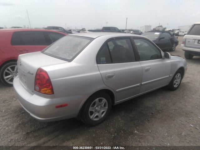 2003 HYUNDAI ACCENT GL VIN: KMHCG45C03U450033