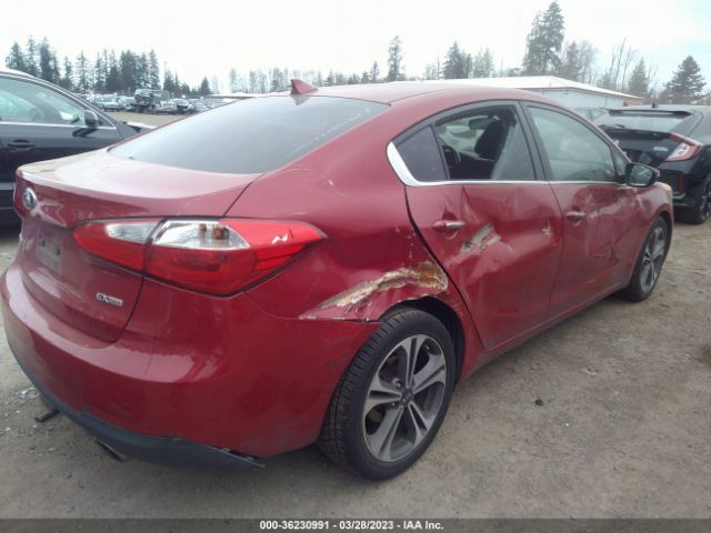 KNAFX4A88F5350499 KIA FORTE EX