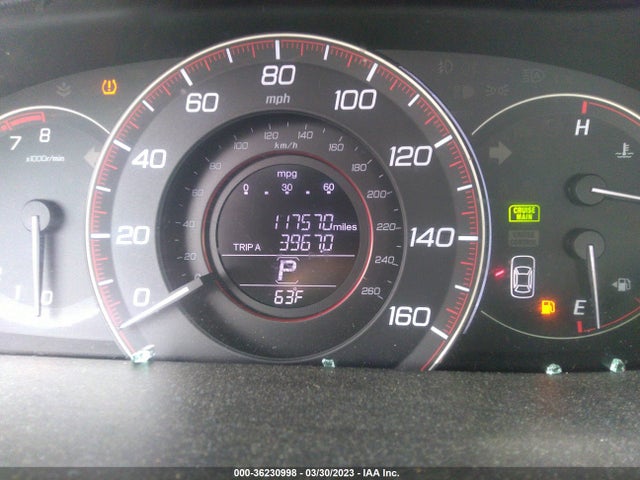 2013 HONDA ACCORD CPE EX-L VIN: 1HGCT2B85DA001987