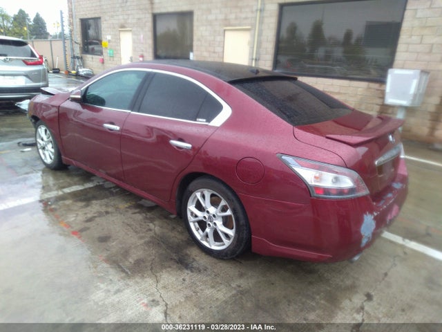 2012 NISSAN MAXIMA 3.5 SV W/PREMIUM PKG VIN: 1N4AA5AP2CC818588