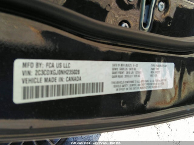 Dodge Charger Scat Pack 2022 2C3CDXGJ0NH235028 Image 9