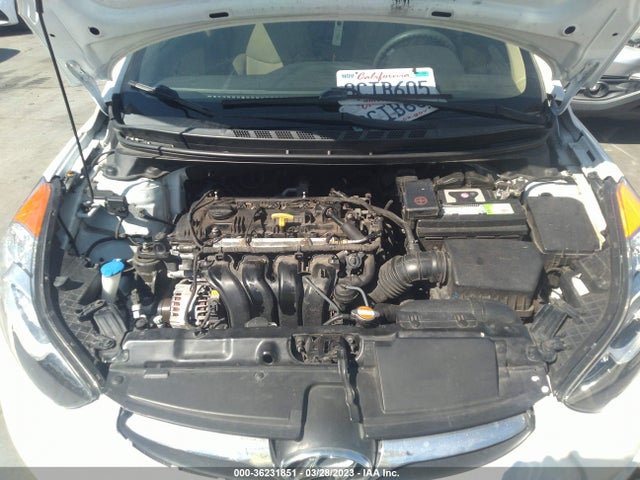 2012 HYUNDAI ELANTRA GLS PZEV VIN: 5NPDH4AE3CH148503