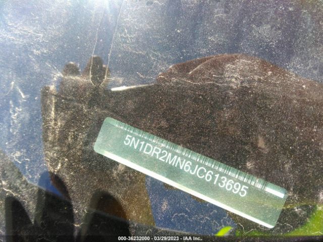 5N1DR2MN6JC613695 Nissan Pathfinder Sl