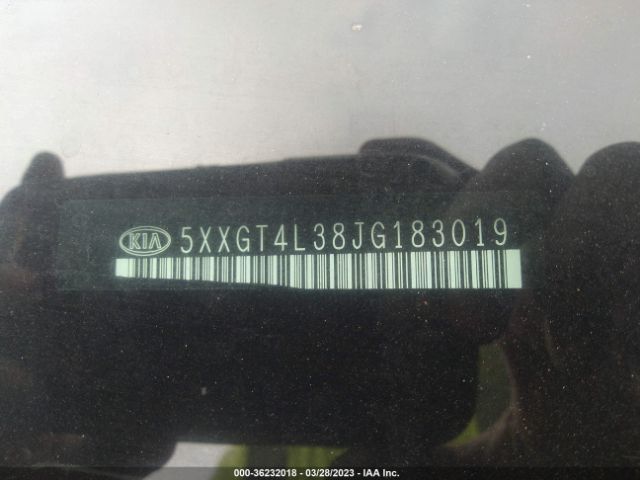 5XXGT4L38JG183019 KIA Optima Lx