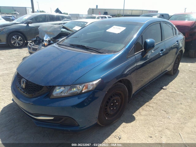 2014 HONDA CIVIC SEDAN LX VIN: 19XFB2F52EE007095