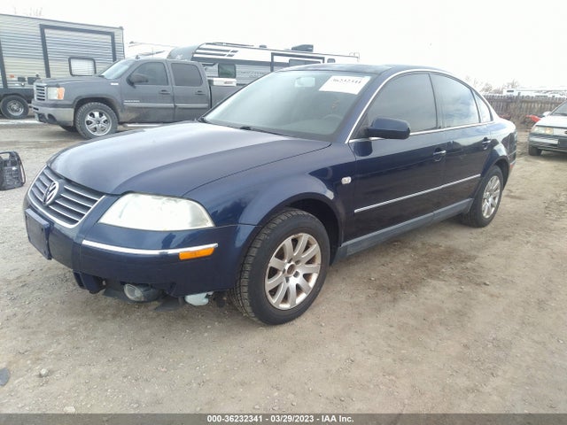 2001 VOLKSWAGEN PASSAT GLS VIN: WVWPD63B51P294734