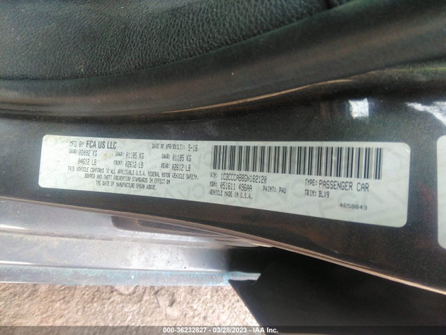 Chrysler 200 Limited Platinum 2016 1C3CCCAB8GN182120 Image 9