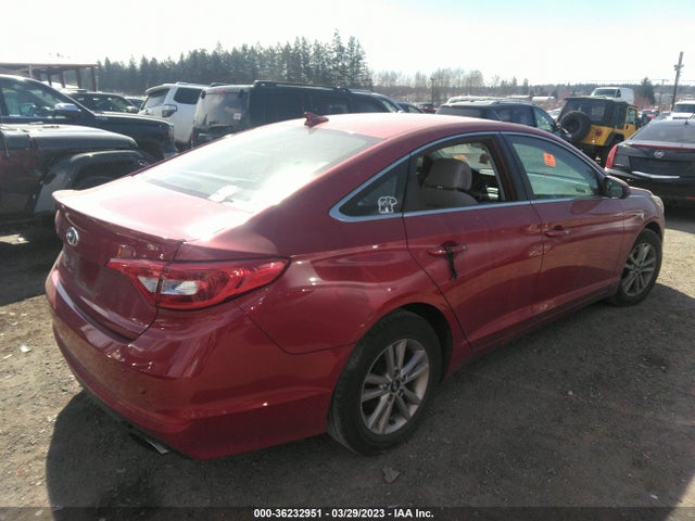 Hyundai Sonata 2.4l 2017 5NPE24AF0HH454533 Image 4