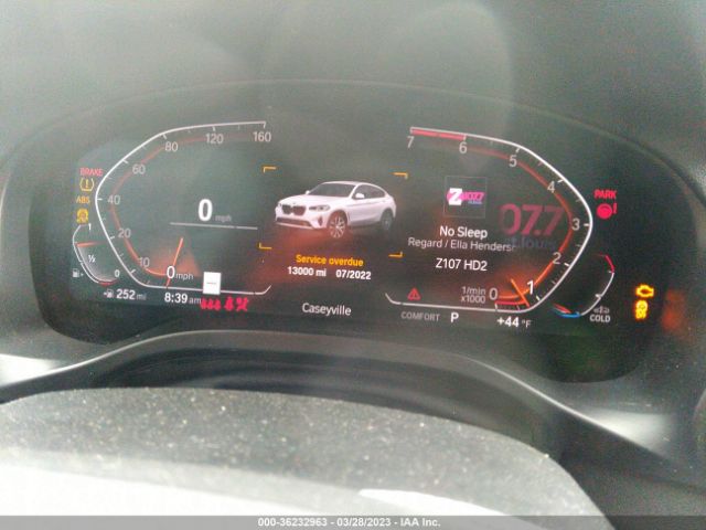 5UX33DT01N9M95656 BMW X4 Xdrive30i