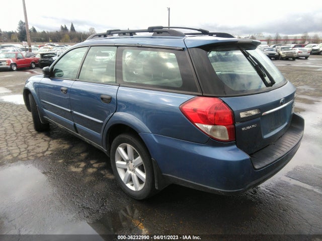 2008 SUBARU OUTBACK I/LL BEAN W/NAV VIN: 4S4BP61C987345185