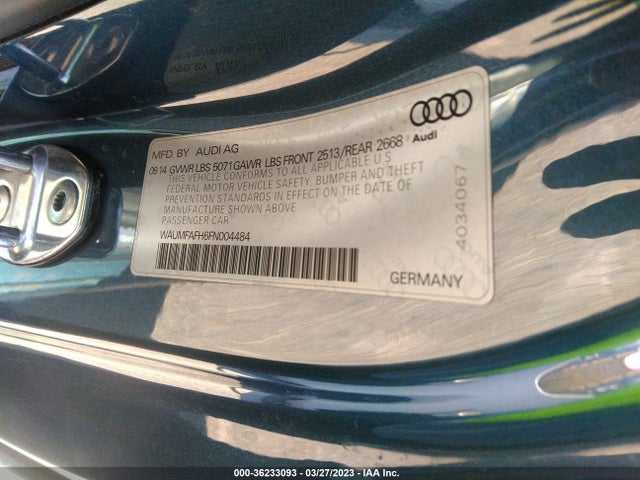 WAUMFAFH6FN004484 Audi A5 Premium Plus
