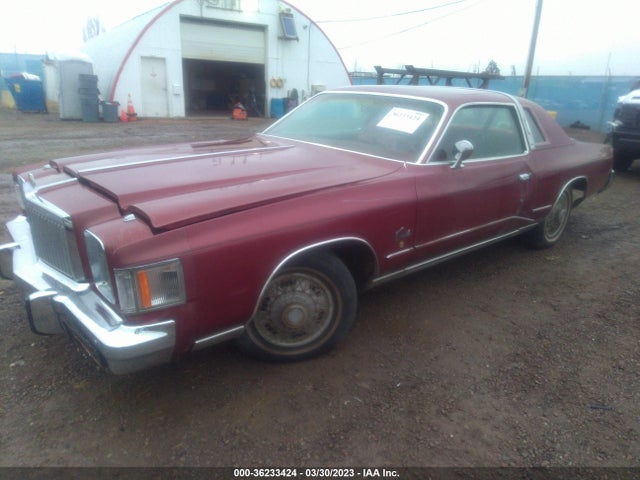 1979 CHRYSLER CORDOBA VIN: SS22G9R204710