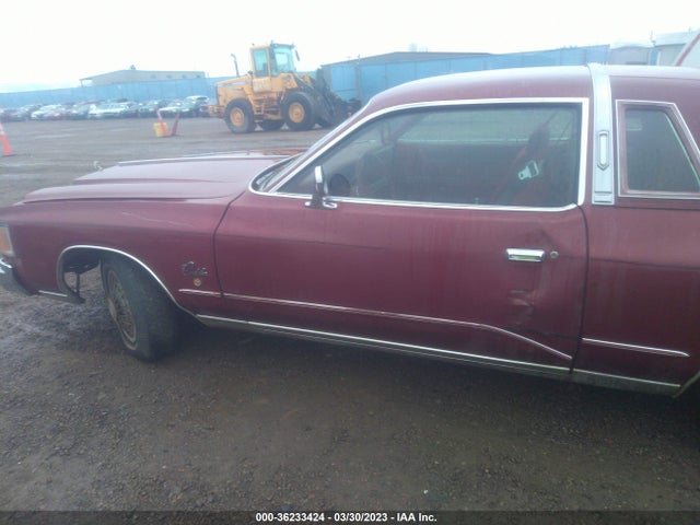 1979 CHRYSLER CORDOBA VIN: SS22G9R204710