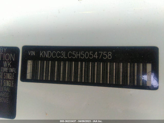 KIA NIRO EX 2017 KNDCC3LC5H5054758 Image 9