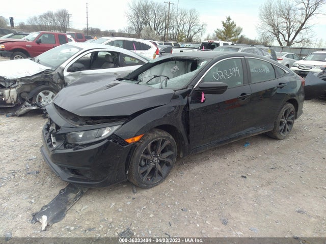 2019 HONDA CIVIC SEDAN SPORT VIN: 19XFC2F8XKE023399