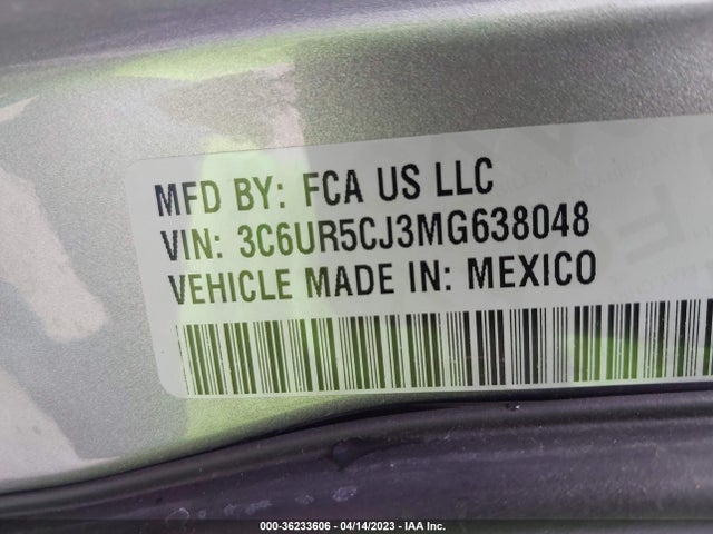 RAM 2500 Tradesman 2021 3C6UR5CJ3MG638048 Image 9