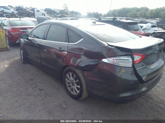 2015 FORD FUSION S VIN: 1FA6P0G76F5124252