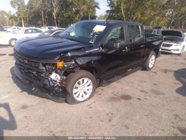 Chevrolet Silverado 1500 Custom 2022 1GCPABEK4NZ624016 Image 2