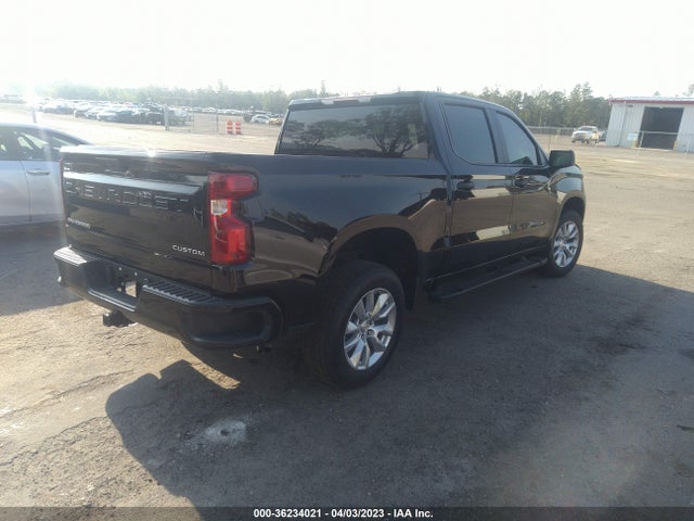 Chevrolet Silverado 1500 Custom 2022 1GCPABEK4NZ624016 Image 4