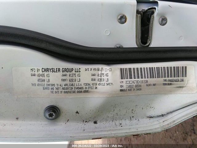 Chrysler 300 300s 2014 2C3CCAGT8EH181530 Image 9