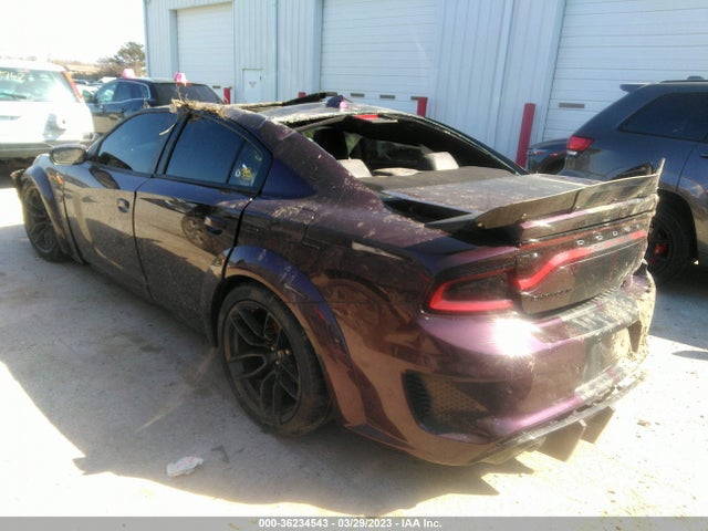 2022 DODGE CHARGER SCAT PACK WIDEBODY VIN: 2C3CDXGJXNH199834
