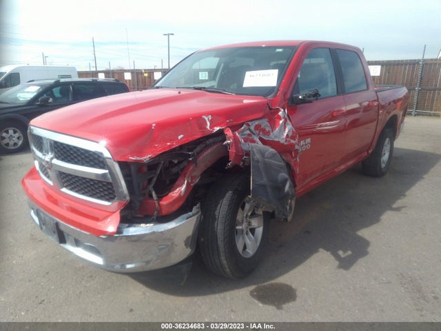 RAM 1500 Classic Slt/warlock 2021 1C6RR7LG3MS533072 Image 2