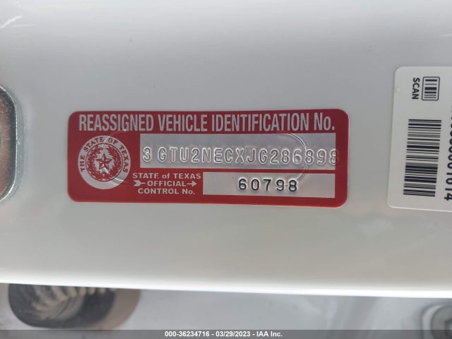 GMC Sierra 1500 Slt 2018 3GTU2NECXJG286898 Image 10