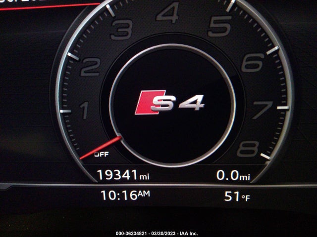 WAUB4AF44KA031307 Audi S4 Premium Plus
