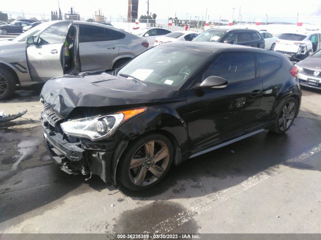 Hyundai Veloster Turbo 2014 KMHTC6AE3EU209231 Image 2