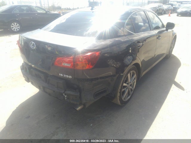 2008 LEXUS IS 250 VIN: JTHBK262585062272