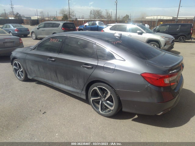 2018 HONDA ACCORD SEDAN SPORT 1.5T VIN: 1HGCV1F30JA012992