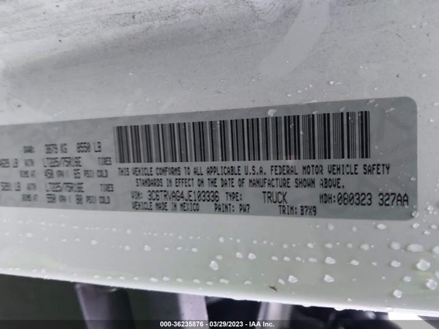 RAM Promaster 1500 2018 3C6TRVAG4JE103336 Image 22