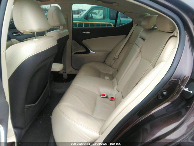2012 LEXUS IS 250 VIN: JTHBF5C29C5181770