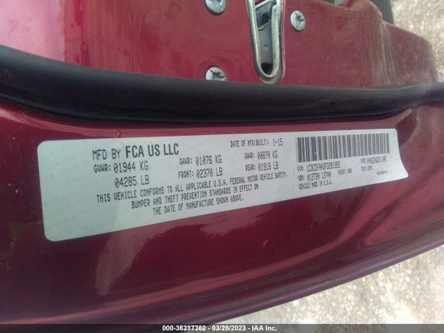 Dodge DART SE 2015 1C3CDFAA3FD281955 Image 9