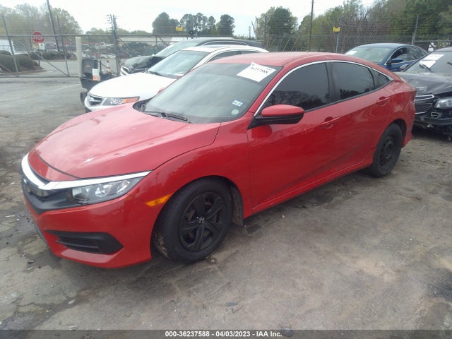 Honda Civic Sedan Lx 2018 2HGFC2F52JH558804 Image 2